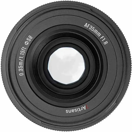 7artisans Crop Obiectiv Foto AF 35mm F/1.8 APS-C Fix Pentru Magazin Online Sony E Montaj Negru