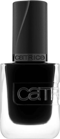 Catrice Cosmetics Gel Affair Glossy Βερνίκι Νυχιών Μακράς Διαρκείας 037 Black To The Roots 10.5ml