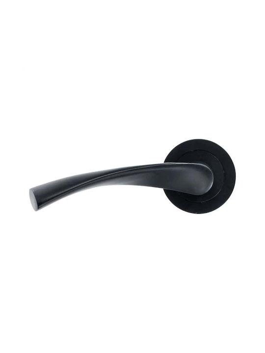 Cassa Middle Door Lever Black