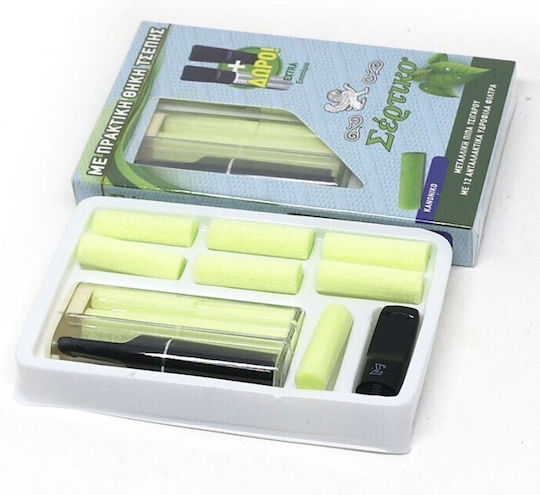 Sertiko Тръба За Цигари Slim 6mm Черен
