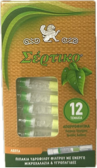 Sertiko Pipa De Țigară Slim Număr Bucăți 12