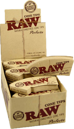 Raw Vârfuri Conice Maro 32 Bucăți