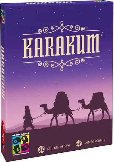 Board Game Karakum for 2-4 Players 8+ Years (EN) Brain Games