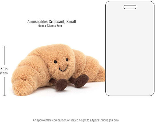 Jellycat Plush Croissant 20 cm.