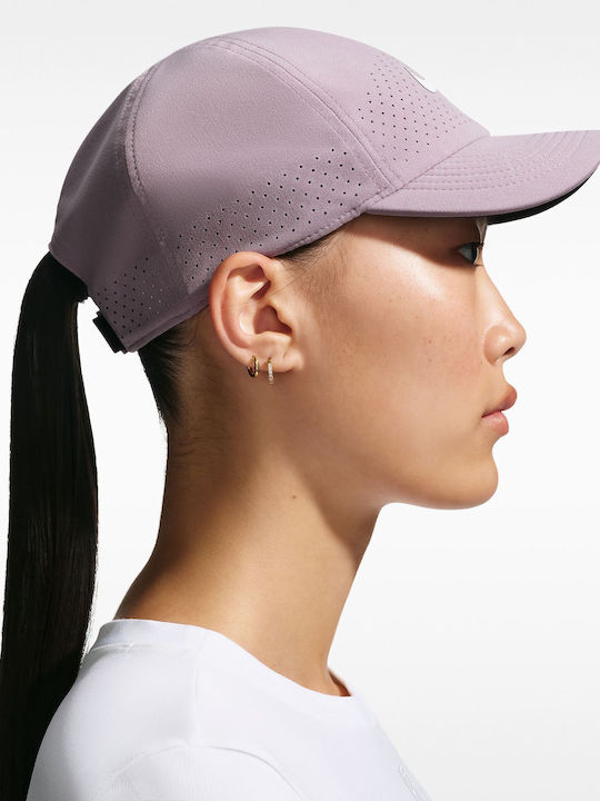 Nike Dri-fit Adv Club Unstructured Tennis Kappen Lila Ore Weiß