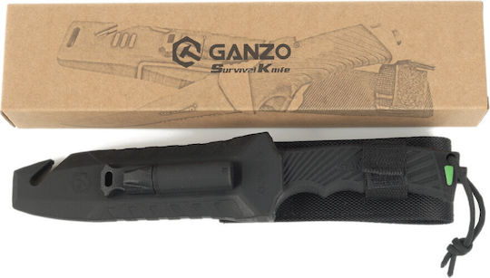 Ganzo Survival Knife Gray in Sheath