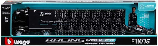 SemiTruck Mercedes AMG Russell Spielzeugauto 1:43 Formel 1