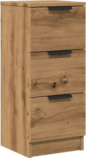 Ντουλάπι Γραφείου Ξύλινο Δρυς 30x30x70cm Ντουλάπι Γραφείου Ξύλινο Δρυς 30x30x70cm