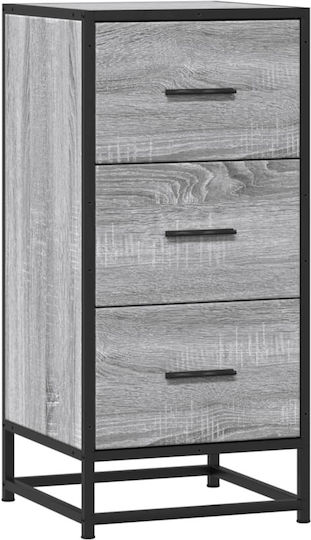 Office Drawer from Wood & Metal 35.5x35x76cm Office Drawer from Wood & Metal 35.5x35x76cm