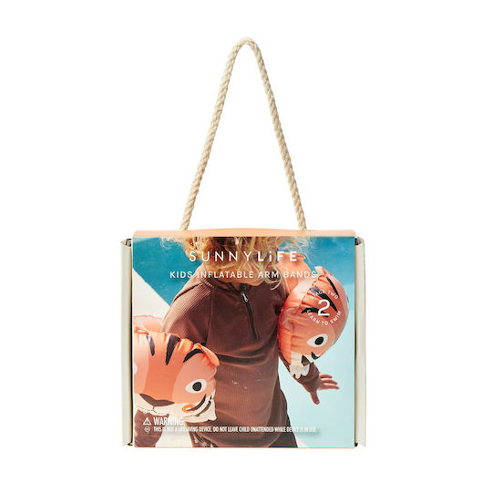 Sunnylife Schwimmflügel Tino Tiger Clay
