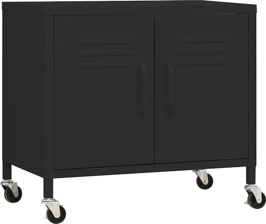 Ντουλάπι Γραφείου Μεταλλικό με Ρόδες 60x35x49cm