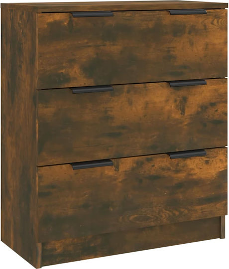 Ξύλινη Συρταριέρα Γραφείου Καστανιά 60x30x70cm Ξύλινη Συρταριέρα Γραφείου Καστανιά 60x30x70cm