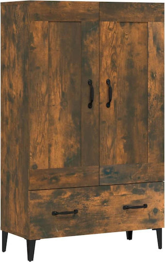 Ντουλάπα Γραφείου Ξύλινη Καστανιά 70x31x115cm Ντουλάπα Γραφείου Ξύλινη Καστανιά 70x31x115cm