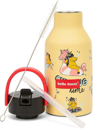Hello Hossy Kinder Trinkflasche Einhorn 350ml