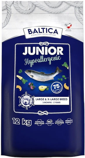 Baltica 12kg Trockenfutter für erwachsene Hunde mit Lachs