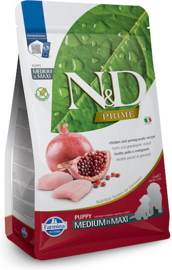 Farmina N&D Grain Free Puppy Maxi 2.5kg Dry Food Grain-Free for Large Breed Puppies with Chicken and Pomegranate