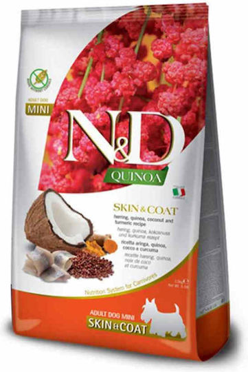 Farmina Quinoa 2.5kg Hrană Uscată pentru Câini de Rase Mici cu Hering