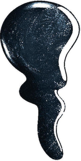 Erre Due Glossy Long Lasting Nail Polish Black 605 12ml