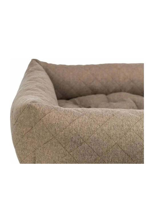 Sofa Dog Bed Brown 60x50cm