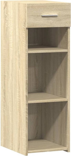 Office Storage Chipboard Cabinet Sonoma L30xW42.5xH93cm Office Storage Chipboard Cabinet Sonoma L30xW42.5xH93cm