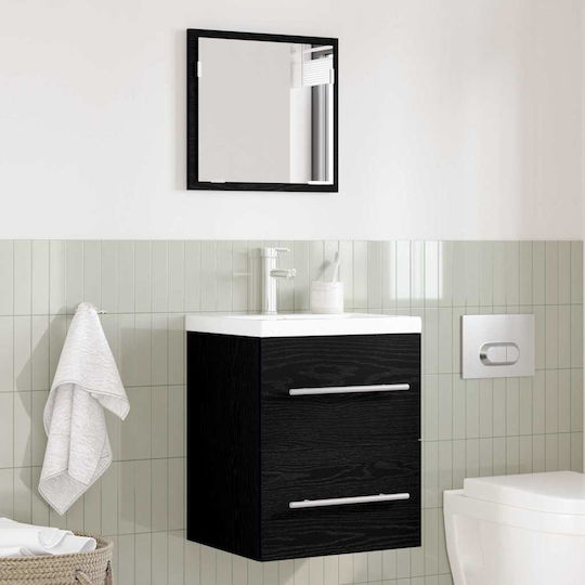 vidaXL Шкаф без Мивка Д41xШ38.5xВ48см Black Oak