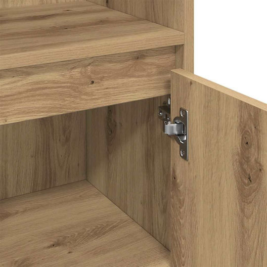 vidaXL Шкаф без Мивка Walnut