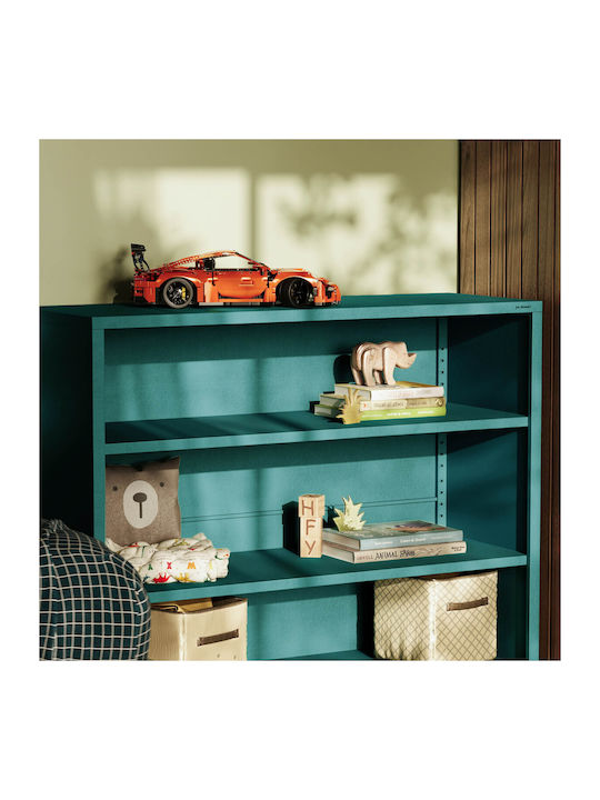 Bibliotecă Sea Turcoaz 100x90x35 cm