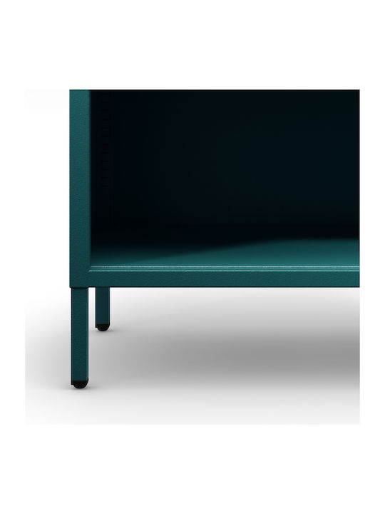 Bibliotecă Sea Turcoaz 100x90x35 cm