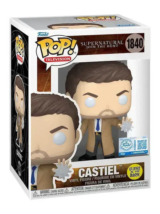 Funko Pop! Televiziune: Supernatural - Castiel 1840 Strălucește în Întuneric Ediție Specială Funko Pop! Televiziune: Supernatural - Castiel 1840 Strălucește în Întuneric Ediție Specială