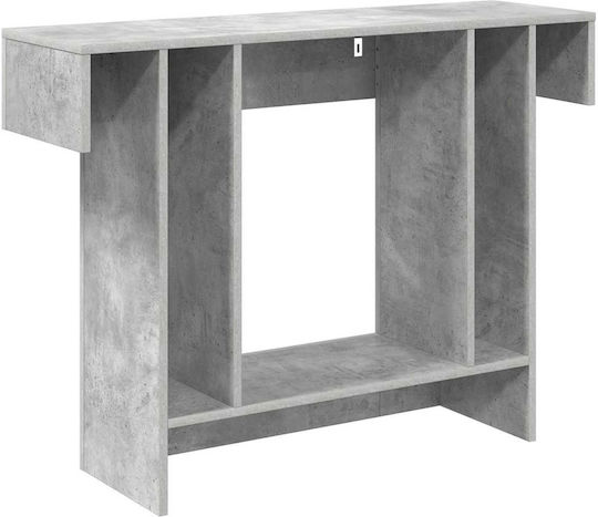 Wooden Console Gray M101xW30xH74cm