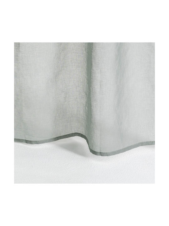 Easy Home Vorhang mit Bleistiftfalten Timpani Grüne 140x270cm