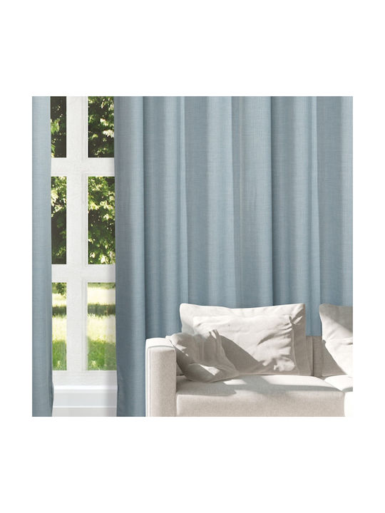 Das Home Vorhang mit Grommets 2240 Hellblau 140x270cm