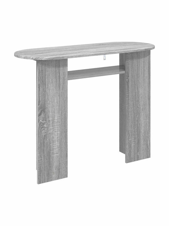 Wooden Console Gray Sonoma L100xW39.5xH75cm