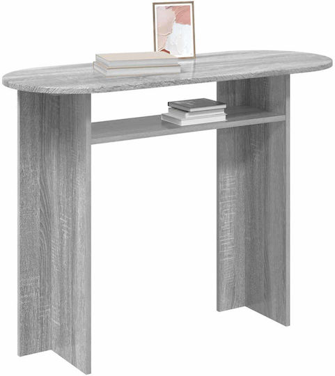 Wooden Console Gray Sonoma L100xW39.5xH75cm