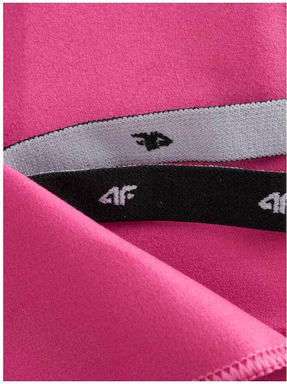 4F Πετσέτα Microfiber Προσώπου Φούξια 90x65εκ.