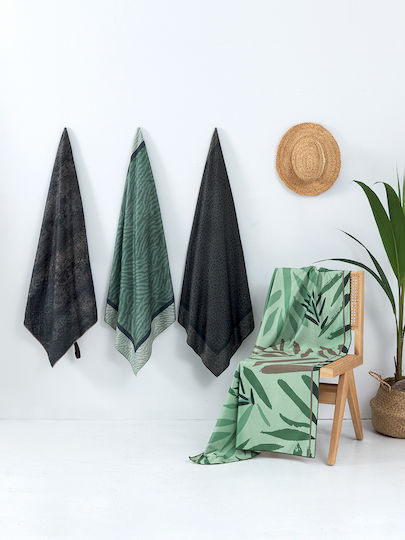 Palamaiki Mikrofasertuch Körper 200gr/m² Grüne 90x160cm
