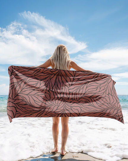 Nima Πετσέτα Microfiber Σώματος Ροζ 160x80εκ.