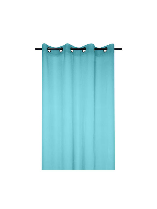 Curtain with Grommets S-F Monna Celadon 140x280cm
