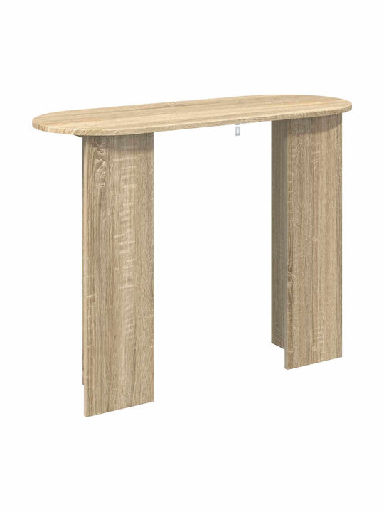 vidaXL Konsolentisch Aus Holz Sonoma Eiche M100xB39,5xH75cm