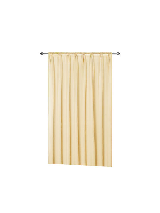 Easy Home Perdea cu Coafură Saggita Bej 300x270cm