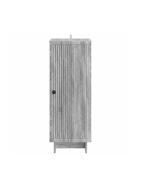 Επιδαπέδιο Ντουλάπι Γκρι 33x34.5x90εκ.