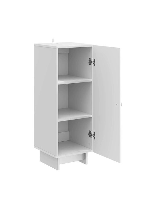 Boden-Küchenschrank Weiß 33x34,5x90cm