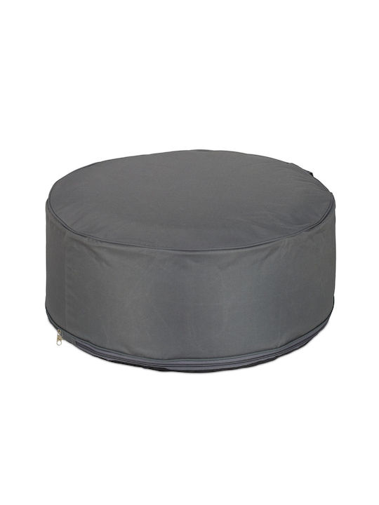 Fotoliu Puf Impermeabil Gri Închis 56x56x26cm