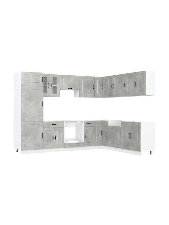Vidaxl Kitchen Cabinet Set 14 Pieces Kalmar Engineered Wood
