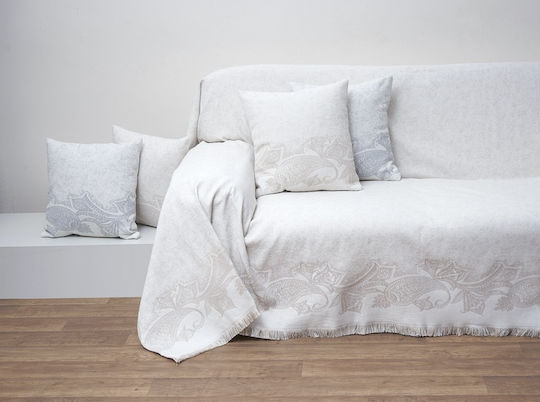 Anna Riska 1559 Διθέσιου Καναπέ Π180xΜ240cm Sand