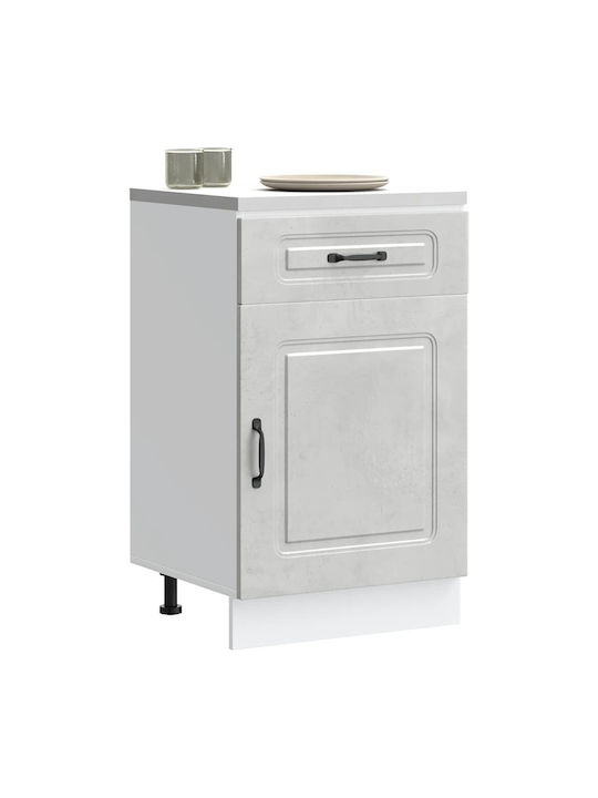Floor Cabinet Gray 50x46x81.5cm