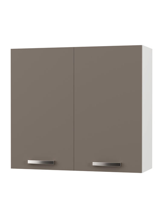 Charlotte Cabinet Wall Mocha 80x30.5x71.8pcs