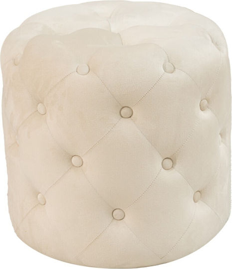Seval Stool Cream 49x49x47cm Seval Stool Cream 49x49x47cm