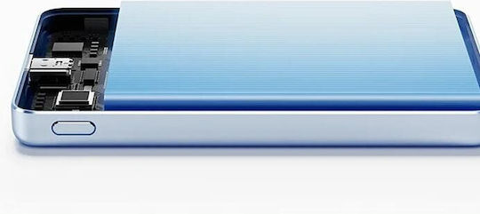 Xiaomi Super Slim Magnetic MagSafe Power Bank 5000mAh 22.5W με Θύρα USB-C Power Delivery / Quick Charge 3.0 Μπλε