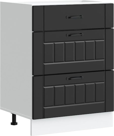 Lucca Επιδαπέδια Συρταριέρα Κουζίνας 60x46x81.5εκ. Lucca Επιδαπέδια Συρταριέρα Κουζίνας 60x46x81.5εκ.